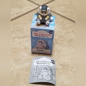 Mofusand Sea Creatures Series: Penguin Cat Figure